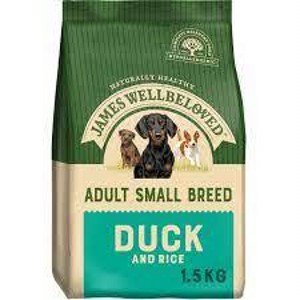 James Wellbeloved Dog Adult Duck & Rice - Small Breed